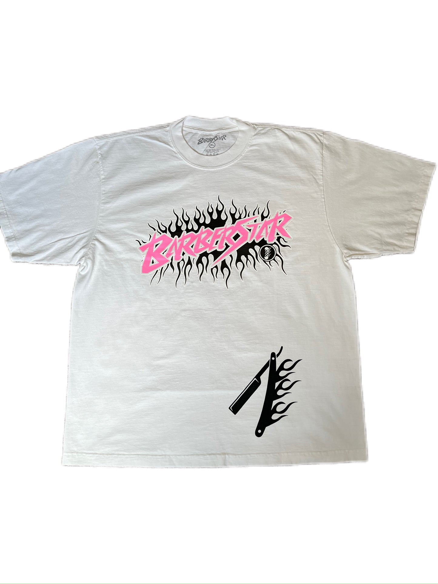 PINK BARBERSTAR LOGO T